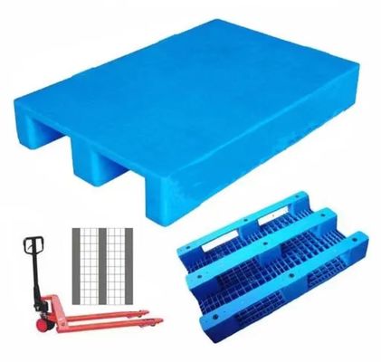 Goedkope In het groot Stapelbare Plastic Pallet 1500*1200cm Euro Op zwaar werk berekende 3ton vervangt Houten Pallet