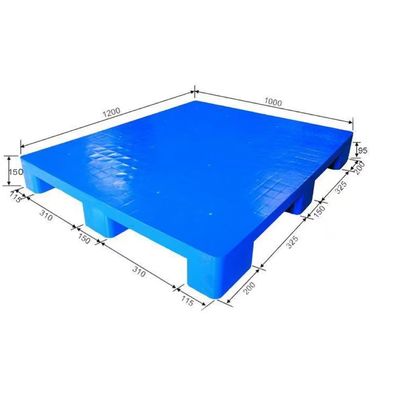 Plicht 3 van bronfabrikantenof pallet heavy Ton1200x1000 Plastic Pallet