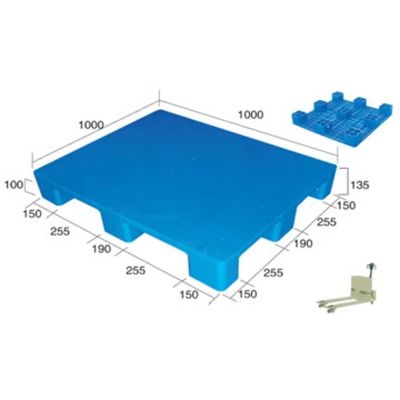 Laboratoriumplicht Goedkope Pallet van de Containerevp van de Manier de Beschikbare Plastic Pallet Nestable