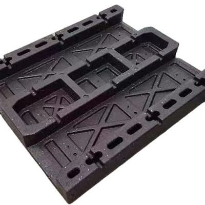 Euro Plastic Pallets 1200*1000*150mm van EVP van de Pallet Enige Onder ogen gezien Logistiek