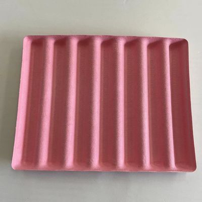 100% biologisch afbreekbaar Gevormd Karton die Tray For Cosmetics Electronics verpakken
