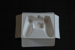 100% biologisch afbreekbaar Gevormd Karton die Tray For Cosmetics Electronics verpakken