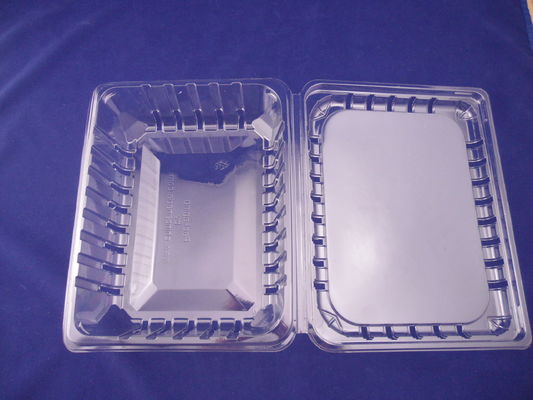 Containers van het HUISDIERENclamshell van aardbei de Plastic Verpakkende Dozen