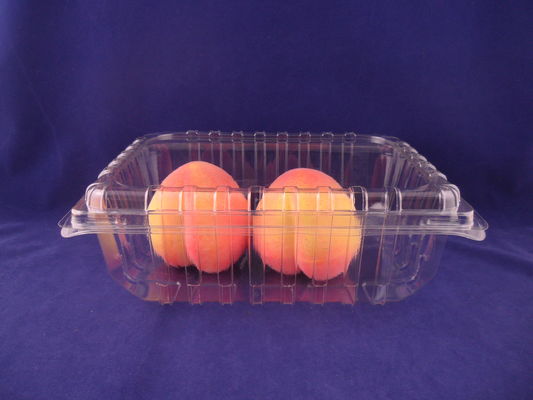 Containers van het HUISDIERENclamshell van aardbei de Plastic Verpakkende Dozen