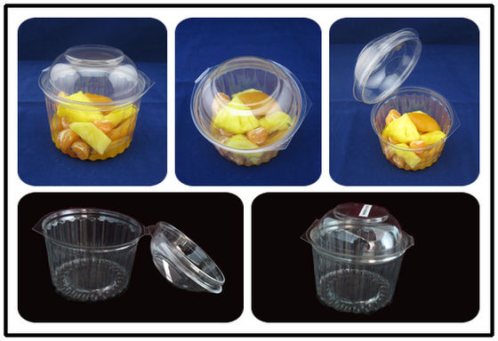 Van het HUISDIEREN Biologisch afbreekbare Clamshell van de voedselrang Plastic het Voedselcontainers 8oz 12oz 16oz